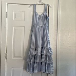 Adorable Striped Jumper/Pinafore